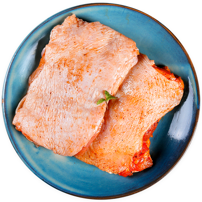 清真带皮去骨鸡腿肉商用顺丰包邮