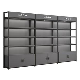 货架展示柜陈列化妆品置物架产品样品多层超市宠物文具便利店烟酒