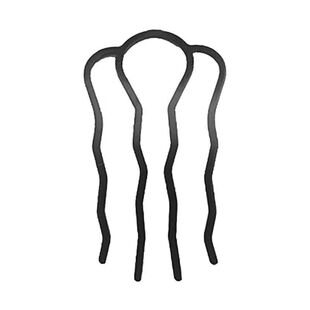 丸子头盘发神器6件套装发簪头饰女成人发插发夹简约花苞七齿插梳