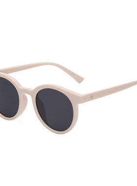 2020韩版潮复古女白色墨镜