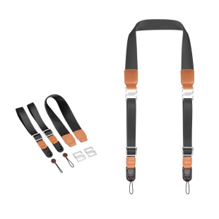 MAMEN慢门 相机快拆背带适用单反佳能尼康索尼富士微单斜跨减压快速调节肩带腕带挂绳二合一