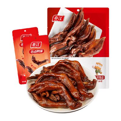春江老卤鸭爪独立三支装