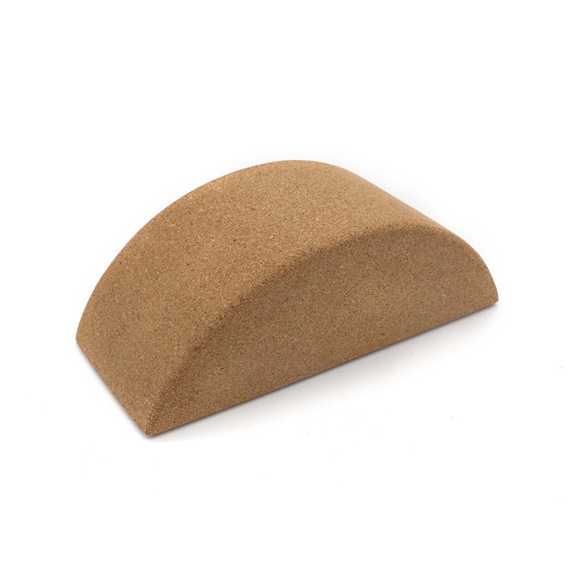 软木平衡月亮砖实心锻炼瑜伽半圆形辅保持平衡防滑具辅助核心肌肉