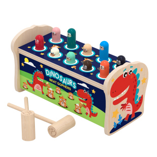 打地鼠儿童玩具大号婴幼儿益智力早教宝宝0可啃咬1一2岁半3敲敲乐