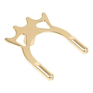 台球杆架杆头美式黑八桌球十字架杆器辅助配件铜高低叉架用品配件