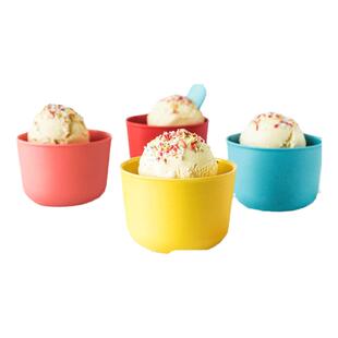 法国EKOBO高颜值冰激凌雪糕杯夏天专用套装网红甜品果汁杯甜品碗