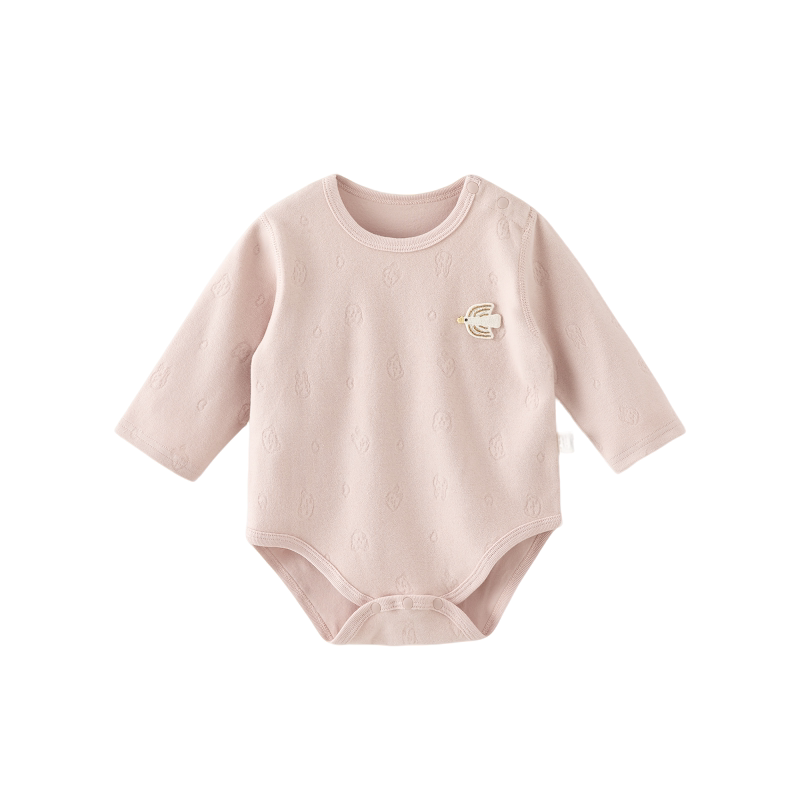 婴儿包屁衣秋冬睡衣打底a类新生儿衣服连体三角哈衣初冬爬服秋装