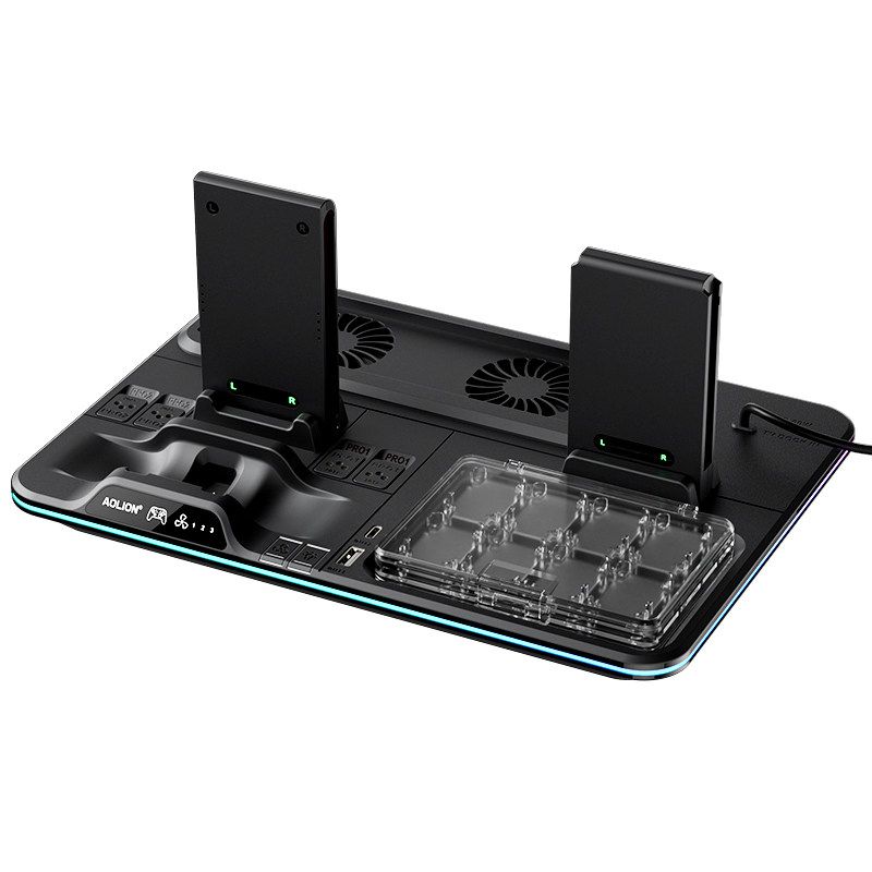 Switch2充电散热手柄支架底座