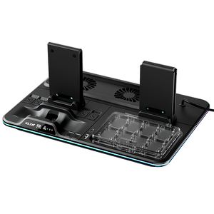 Switch2充电散热手柄支架底座