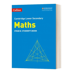 英文原版 Collins Cambridge Lower Secondary Maths Stage 8 柯林斯剑桥初中数学学生用书 第八阶段 英文版 进口英语原版书籍