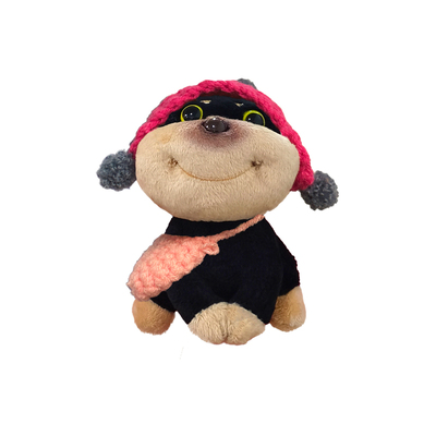 可爱蜜蜂狗汽车摆件屏幕装饰