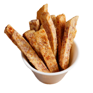 脆到蒙圈！荔浦芋头条咸蛋黄 酥脆香葱海苔解馋办公室零食 巫小蛮