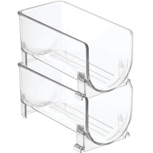 PTZER层叠式红酒架葡萄酒架冰箱收纳架展示架日式ins摆件饮料瓶格