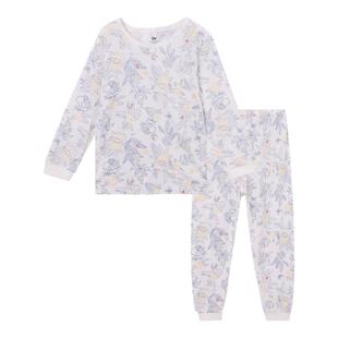 丽婴房2026春新款儿童莫代尔圆领家居服舒适透气印花内衣套装