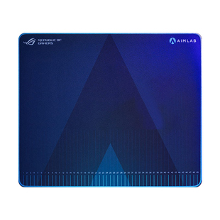 ROG画影ACE AIMLAB 合作版混合表面纹理三重防护橡胶底胶鼠标垫