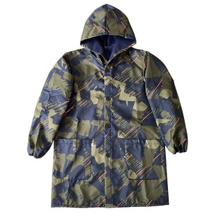 加绒男新款罩衣大人男士加厚工作服厨房防水防油长袖成人围裙冬季