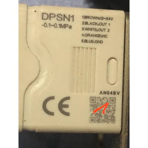 询价下单亚德客DPSN1，压力数显表-0.10.1mpn  正压表