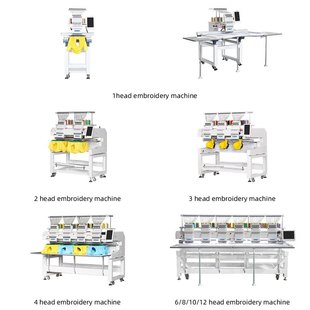 商用自动单头电脑绣花机刺绣机帽绣机厂家cap embroidery machine