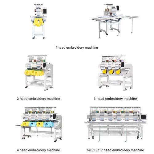 商用自动单头电脑绣花机刺绣机帽绣机厂家cap embroidery machine