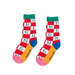 kidsing可迪星儿童袜子潮春秋季棉袜男女童小童宝宝无骨中筒袜