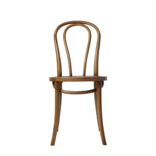 法式复古实木餐椅中古家用餐桌椅藤椅美式轻奢餐厅阳台椅子靠背椅