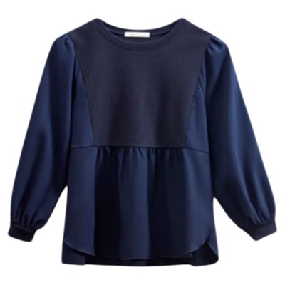 快乐屋针织孕妇上衣百搭卫衣秋装