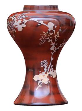 紫陶陈绍康老师小花瓶小花插