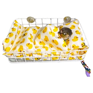 鹦鹉睡床铁艺沙发吊床可挂笼可安洞洞板鸟窝牡丹玄凤小太阳蜜袋鼯