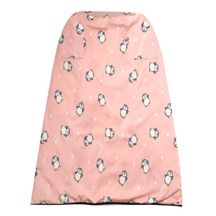 电动车挡风裙护腿冬季膝盖保暖加绒电瓶车电车加厚防水挡风被神器