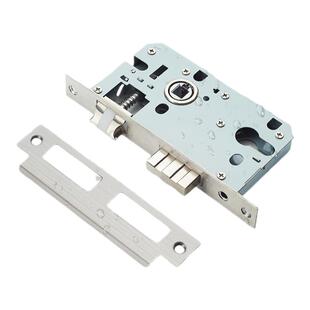 大58不锈钢锁体室内卧室锁舌门房门锁具房间家用锁芯门锁通用型木