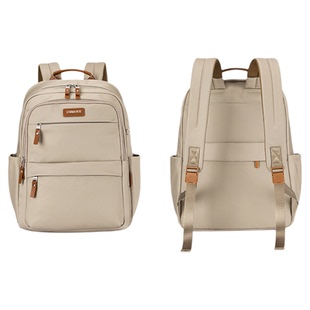 卡拉羊双肩包短途出差男轻便大容量多隔层背包女防水休闲简约书包