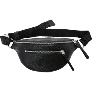 ALLSAINTS男士羊皮革腰包迷你真皮斜挎包2025冬季新款M175XC