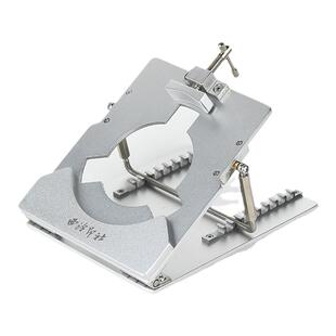 西泠印社 铝合金印床篆刻支架金石印章篆刻工具印床固定器夹具篆刻专业工具送礼收藏