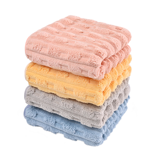 家用成人洗脸毛巾比纯棉吸水2025新款男士女珊瑚绒速干抗菌批发