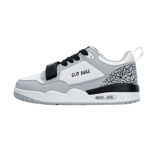 GLO BULL秋冬白灰高级感女鞋百搭板鞋女款厚底休闲鞋学生情侣鞋子