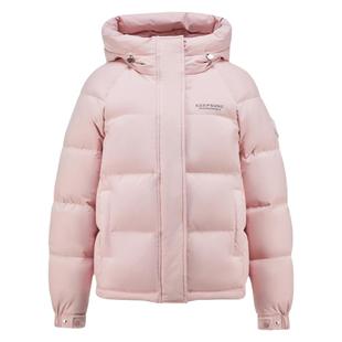 马克华菲短款羽绒服女冬季2025新款时尚连帽休闲加厚保暖外套冬装