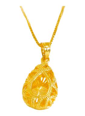 越南沙金项链女纯金色18