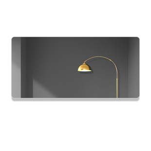 卫生间镜子挂墙洗手间贴墙卫浴壁挂防爆无框玻璃镜洗漱台卫浴镜