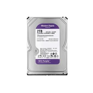 WD西数4T紫盘垂直台式机械硬盘录像机专用监控硬盘1T/2T/3T/6T/8T