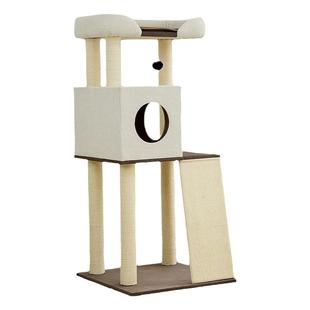 升级！大床猫爬架猫窝猫树一体剑麻不占地多层肥猫布偶缅因猫架子
