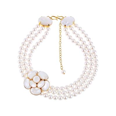 经典山茶花系列高级感女款项链