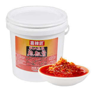 喜辣匠潮汕蒜蓉辣椒酱牛肉火锅拌面微特辣潮辣喜桶装肠粉餐饮调料