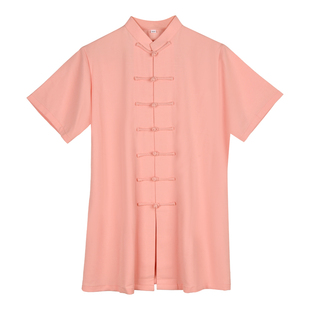 武士龙太极服女士新款中式短袖高端比赛薄款晨练服套装武术表演服