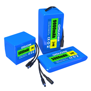 24v锂电池组大容量6串22.2伏25.2医疗监控路灯电机备用电源可充电