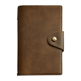 软皮复古风搭扣笔记本本子可拆卸笔记本子简约记事本日记本手账本手工软皮笔记本商务本a6软皮多功能记事本