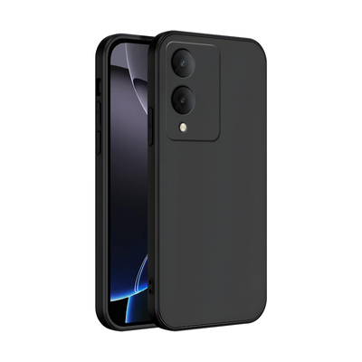 皑晨适用于vivoy36手机壳voviy36i磨砂V2318A软胶y33t外壳y36 5g 石墨黑vivioY36l简约y36m新款v2318a 保护套