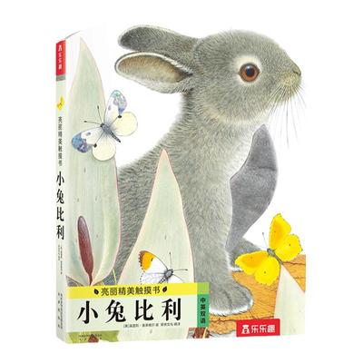 【当当网】乐乐趣亮丽精美触摸书系列:小兔比利0-1-2-3岁婴幼儿宝宝手指触摸书儿童早教启蒙认知洞洞翻翻推拉书感官训练动物故事书
