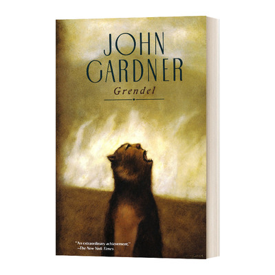 英文原版 Grendel 巨人怪物格伦德尔 Beowulf 贝奥武夫人物 英文版 进口英语原版书籍外文小说