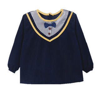 宝宝罩衣防水防脏婴儿童吃饭反穿衣秋冬长袖洋气外穿围裙兜男护衣