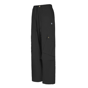 SMILE DDD口袋工装裤黑色阔腿宽松美式街头小个子显瘦辣妹休闲裤